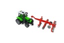 Сельскохозяйственный трактор с бороной детский 55 см.