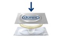 Vlhčené kondómy Prispôsobené DUREX Invisible 10 ks Ultra TENKÁ Stav balenia originálne