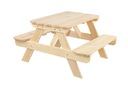 Стол для пикника садовый стол деревянный стол со скамейками стол для детей 1-6 лет
