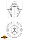 ТЕРМОСТАТ VW 87C 1,6-2,0  (15420550313) фото min 10