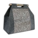 РАБОЧАЯ СУМКА С ДЕРЕВЯННОЙ РУЧКОЙ, ОЛЬХА