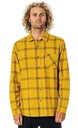 košeľa Rip Curl Checked In Flannel LS - Mustard