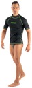 Koszulka UV męska rashguard SEAC T-SUN z krótkim rękawem czarna XXL Kod producenta 155-17/XXL  155-16MN/XXL