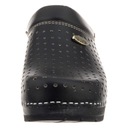 Topánky Dreváky Drevenice Buxa Supercomfort Čierne Dominujúci vzor bez vzoru