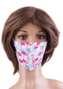 MASECZKA OCHRONNA WIELORAZOWA BAWEŁNIANA FLAMINGI RÓŻOWE