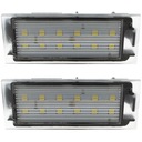 RENAULT MEGANE 2 LAGUNA III 3 LAMPS PLATES LED 