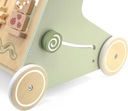 Игрушки для детей Деревянная развивающая толкатель Монтессори Зеленые ходунки