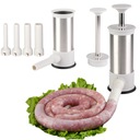 МАШИНА ДЛЯ НАПОЛНЕНИЯ КОЛБАС С 4 РУЧНЫМИ ВОРОНКАМИ