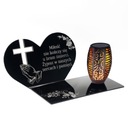 СОЛНЕЧНАЯ СВЕТОДИОДНАЯ ГРАФИКА, БОЛЬШАЯ СТАТУЭТКА ДЛЯ КЛАДБИЩА, МОГИЛЫ