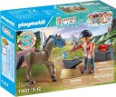 PLAYMOBIL WATERFALL RANCH SMITH ЛОШАДЬ БЕН И АХИЛЛЕС 71357