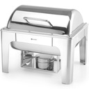 Мармит с пастообразными свечами, полированная сталь