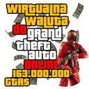 $163 000 000 + LVL, Наличные GTA 5 V Online ПК