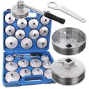 Торцевые ключи ГОЛОВКИ для откручивания масляных фильтров НАБОР из 23 элементов