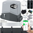 ПОЛНЫЙ ПРИВОД РАЗДВИЖНЫХ ВОРОТ, КОМПЛЕКТ WIFI, ПОЛОСКИ, 3 ПУЛЬТА, АВТОМАТИЧЕСКИЕ ВОРОТА