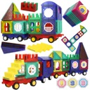 ЦВЕТНАЯ 3D КОНСТРУКЦИЯ Магнитные кубики XXL