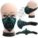 ANTYSMOGOWA MASKA PRZECIWPYŁOWA 3x FILTR WĘGLOWY