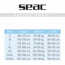 Длинный гидрокостюм на передней молнии SEAC CAREZZA 2 мм мужской XXL