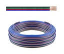 Кабель для светодиодных лент 4х0,5 AWG20 (1м)