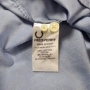 Košeľa s krátkym rukávom FRED PERRY Pánska modrá S Dominujúci vzor bez vzoru