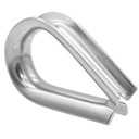 НЕРЖАВЕЮЩАЯ НЕРЖАВЕЮЩАЯ ДЛЯ ВЕРЕВКИ FI 3 ММ, КИСЛОТОСТОЙКАЯ