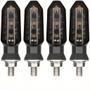 ПОВОРОТНИКИ LED (СВІТЛОДІОД) МОТОЦИКЛ QUAD СКУТЕР ПОВОРОТНІКИ ПОВОРОТНИКИ 12V 4 ШТУКИ  (18830856934) фото min 15
