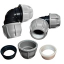 Колено PE 25 для ТРУБЫ, ТРУБЫ, соединитель 90 градусов.