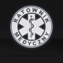 Záchranár lekársky reflexný emblém na suchý zips Kód výrobcu RATOWNIK MEDYCZNY