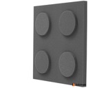 Мягкий пенопластовый коврик с акустической эхо-звукоизоляцией. Стеновая панель из блоков Bitmat.