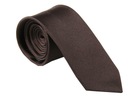 КОРИЧНЕВЫЙ ГАЛСТУК ИЗ ОДНОТОННОГО ЖАККАРДА