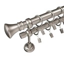 Elegancki KARNISZ 350 cm do wnętrza 25+19 mm