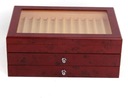 Трехслойная деревянная коробка для перьевых ручек