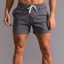 White Track Shorts Men Jogger Shorts Fleece Lightw Marka bez marki