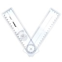 Лениар Гониометр 20см 360 градусов пластик