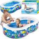 BASEN OGRODOWY DLA DZIECI DMUCHANY BASENIK 175cm