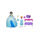 Hasbro Disney Princess Secret Styles-štýlové prekvapenie Jasmin-Bábika . Hrdina Aladin