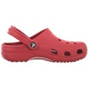 Šľapky pre deti Crocs Classic 206991 červené Výška podpätku/platformy 1 cm