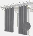 САДОВЫЕ ШТОРЫ 155х200 ДЛЯ ТЕРРАСЫ CARBON, серые