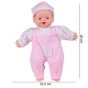 BABY DOLL BABY DOLL 26CM МЯГКАЯ ЦВЕТНАЯ СЪЕМНАЯ ОДЕЖДА