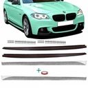 LIŠTY POD PRAHY SAMOLEPKY BMW F10 F11 11-18 M-PERF