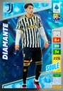 PANINI CALCIATORI LIGA WŁOSKA 2023 - 2024 DIAMANTE 404 SOULE JUVENTUS