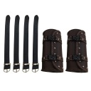 2 SZT. LEATHER BAGS SIDE NA MOTORCYCLE NA TOOLS I PRZECHOWYWANIE  photo 8