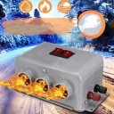 НАГРІВАЧ ОПАЛЕННЯ 3-OTWOROWA ВЕНТИЛЯТОР АВТОМОБІЛЬНА ROZMRAZANIE 800W 12V  (17936844969) фото min 8