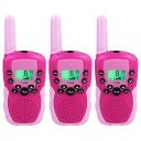 WALKIE TALKIE ДИТЯЧІ НАБІР 3 ШТУКИ РАЦІЇ ДЛЯ ДІТЕЙ LCD 3+