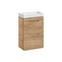 Подвесной шкафчик под умывальник из дуба Аруба, 40 х 22 см.