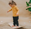Балансировочная доска MeowBaby 64x30 см для детей, деревянная балансировочная доска