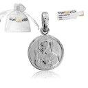 ДВУСТОРОННЯЯ МЕДАЛЬ СКАПЛЕР, СЕРЕБРО 925 ПРОБЫ, МЭРИ