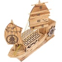 ДЕРЕВЯННЫЙ ДЕРЖАТЕЛЬ ДЛЯ РУЧКИ, ОРГАНИЗАТОР И УКРАШЕНИЕ НАСТЛА