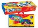 COLORINO КРАСКИ ДЛЯ ПОСТЕРОВ 12 ЦВЕТОВ + ПЛАСТИКИН