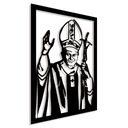 Ажурная картина Настенное украшение Иоанн Павел II панно