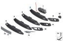 BMW 2 F45 PARE-CHOCS AVANT CENTRAL ZAMKNIETY GRILLE 51117301566 7301566photo 10